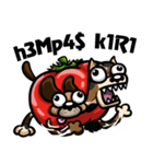 Tomadog the Tomato Dog (ID)（個別スタンプ：39）