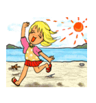 LaLar at the Sea（個別スタンプ：1）