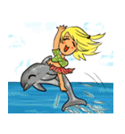 LaLar at the Sea（個別スタンプ：4）