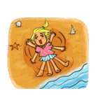 LaLar at the Sea（個別スタンプ：7）