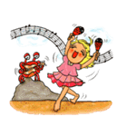 LaLar at the Sea（個別スタンプ：9）