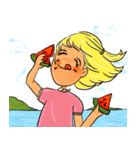 LaLar at the Sea（個別スタンプ：11）