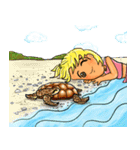 LaLar at the Sea（個別スタンプ：12）
