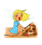 LaLar at the Sea（個別スタンプ：13）