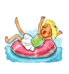 LaLar at the Sea（個別スタンプ：25）