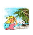 LaLar at the Sea（個別スタンプ：37）
