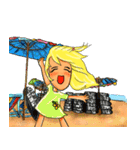 LaLar at the Sea（個別スタンプ：38）