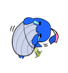 ほえっぴー（個別スタンプ：5）