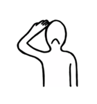 ちょっと使える？～白いやつ（個別スタンプ：9）
