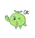 Ha ha small melon flavor（個別スタンプ：7）