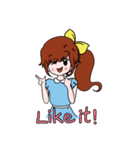 Jeannie - It's all about you (English)（個別スタンプ：3）