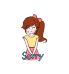 Jeannie - It's all about you (English)（個別スタンプ：22）