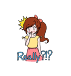Jeannie - It's all about you (English)（個別スタンプ：23）