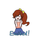 Jeannie - It's all about you (English)（個別スタンプ：24）