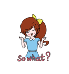 Jeannie - It's all about you (English)（個別スタンプ：25）