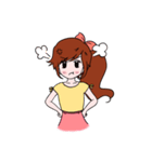 Jeannie - It's all about you (English)（個別スタンプ：26）
