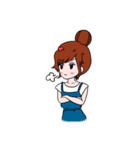 Jeannie - It's all about you (English)（個別スタンプ：27）