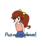 Jeannie - It's all about you (English)（個別スタンプ：34）