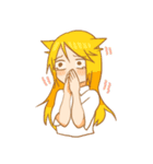 からふるnaおんなのこ に（個別スタンプ：6）