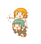 からふるnaおんなのこ に（個別スタンプ：35）