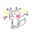 白狼のレン（個別スタンプ：37）