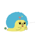 Baby baby chicken with worm（個別スタンプ：2）