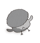 Baby baby chicken with worm（個別スタンプ：28）