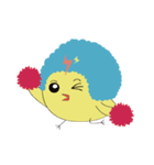 Baby baby chicken with worm（個別スタンプ：32）