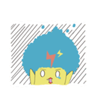 Baby baby chicken with worm（個別スタンプ：36）