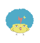 Baby baby chicken with worm（個別スタンプ：38）
