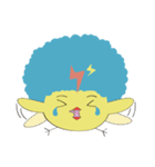 Baby baby chicken with worm（個別スタンプ：40）