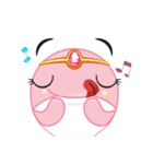 ピンクイルカのポトゥ（個別スタンプ：10）