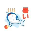 ピンクイルカのポトゥ（個別スタンプ：15）