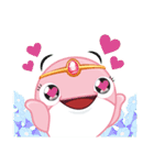 ピンクイルカのポトゥ（個別スタンプ：31）