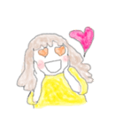ふさふさ子ちゃんの日常（個別スタンプ：4）