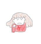 ふさふさ子ちゃんの日常（個別スタンプ：34）