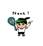 テニスガール リディアちゃん  英語版（個別スタンプ：31）