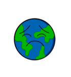 Earth: Cute Expressions（個別スタンプ：1）