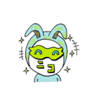 百口ウサギ（個別スタンプ：35）