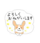 ほんわか犬の敬語スタンプ（個別スタンプ：13）