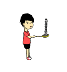 バドメイト（個別スタンプ：6）