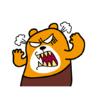 Liu-Lang Bear-Anger Time（個別スタンプ：3）