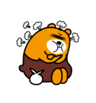 Liu-Lang Bear-Anger Time（個別スタンプ：4）