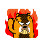 Liu-Lang Bear-Anger Time（個別スタンプ：7）