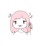 電波ちゃんスタンプ（個別スタンプ：3）