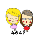 さーりちゃんデス。（個別スタンプ：3）