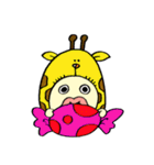 お帽子 かぶりん（個別スタンプ：40）