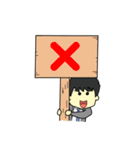 平均サラリーマン（個別スタンプ：3）