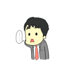 平均サラリーマン（個別スタンプ：13）