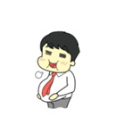 平均サラリーマン（個別スタンプ：17）